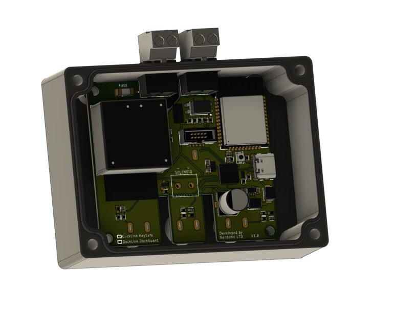 Render: Inside the DockGuard Device
