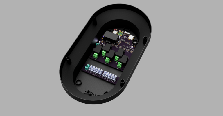 Render: Final design - Electronics Installed