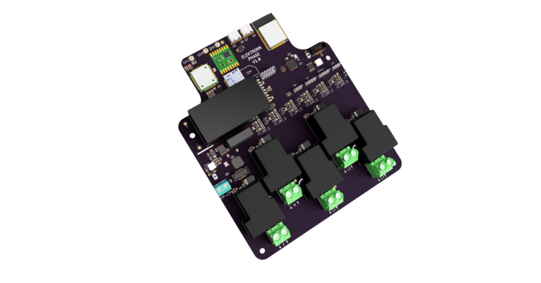Render: Final design - Main Control Board