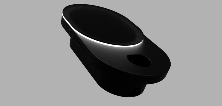 Render: Final design - Status ring light